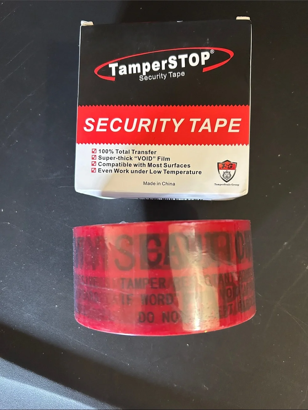 TamperSTOP Security Tape